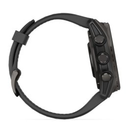 GARMIN Fenix 8 43 mm, AMOLED, Sapphire Carbon + SHOKZ Open Run Black sports watch