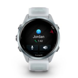 GARMIN Forerunner 570 - 42mm, Cloud Blue Aluminium with Translucent Whitestone/Cloud Blue Band sports watch