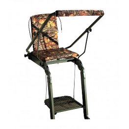 BERGER & SCHRÖTER Hunting folding aluminum seat ladder hunting tower