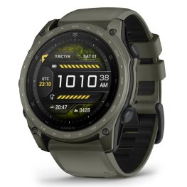 GARMIN Tactix 8 – 51 mm, AMOLED, Sapphire, Cerakote, Titanium, Olive drab sports watch