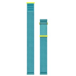 GARMIN ComfortFit Fabric Quick Release Band (22 mm), Amp Yellow/Turquoise accessory