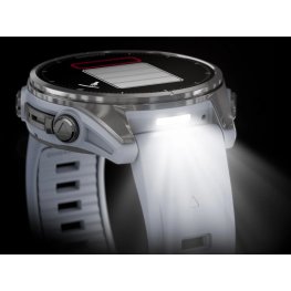 GARMIN Fenix 8 43 mm, AMOLED, Silver + HRM 200 Sensor sports watch