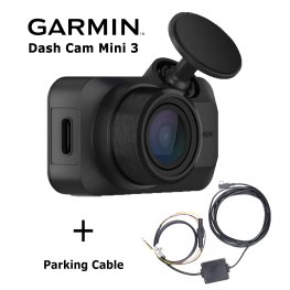 GARMIN Dash Cam™ Mini 3 + Parking Mode Cable dash camera