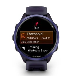 GARMIN Forerunner 570 - 47mm, Indigo Aluminium with Translucent Imperial Purple/Indigo Band sports watch