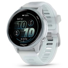 GARMIN Forerunner 570 - 42mm, Cloud Blue Aluminium with Translucent Whitestone + HRM 200 sports watch