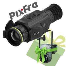 PIXFRA CETUS PFI-C225, 25MM, 256 × 192 + gift ESKY E50 trail camera thermal imaging scope