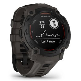 GARMIN Instinct E - 45mm, Black with Charcoal Band sports watch