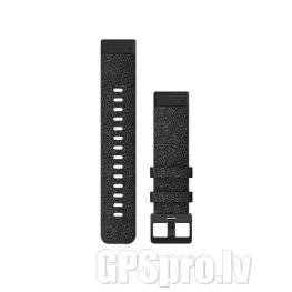 GARMIN Fenix 6S 20mm QuickFit Watch Band, Heathered Black Nylon with Black Hardware accessory