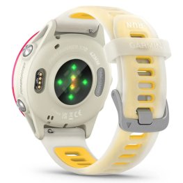 GARMIN Forerunner 570 - 42mm, Raspberry Aluminium with Translucent Bone/Mango Band sports watch