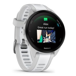 GARMIN Forerunner 165, Mist Grey/Whitestone sports watch