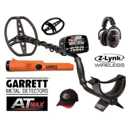 GARRETT AT MAX (Bag for "treasures" + Pro-Pointer AT Z-LYNK) metal detector