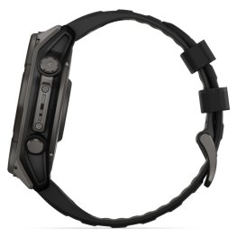 GARMIN Fenix 8 51 mm, Solar, Sapphire Carbon + SHOKZ Open Run Black sports watch