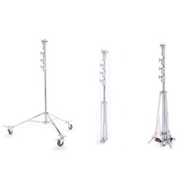 Bresser BR-C6M Heavy Duty Tripod with Wheels - 600cm tripod