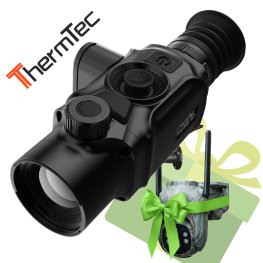THERMTEC Vidar 335 2.0 384x288, 35mm, 1x-4x, Wi-Fi + gift ESKY E50 trail camera thermal imaging scope