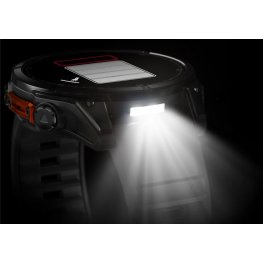 GARMIN Fenix 8 47 mm, AMOLED, Slate Gray with Black Silicone Band sports watch