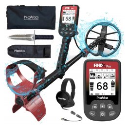 NOKTA FINDX PRO + detector bag + headset + Premium Digger metal detector