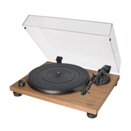 AUDIO TECHNICA AT-LPW40WN Turntable Manual Belt Drive Wood Bas, Walnut vinyl player
