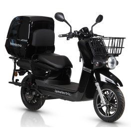 I.M.L. CAGOO Delivery Lithium 72V 2x20Ah 3000W, Black electric motoroller