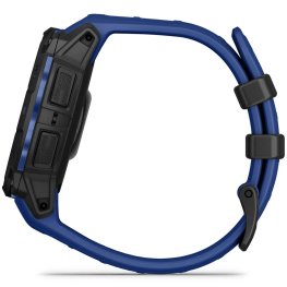 GARMIN Instinct 3 – 45 mm, Supernova Edition, AMOLED, Bolt blue / Black sports watch