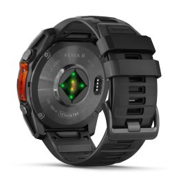 GARMIN Fenix 8 51 mm, AMOLED, Slate Gray + Vented Titanium Bracelet Carbon Gray DLC sports watch