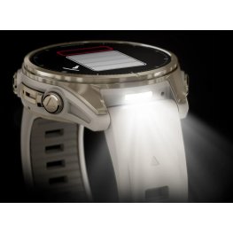 GARMIN Fenix 8 43 mm, AMOLED, Sapphire Soft Gold + HRM 200 Sensor sports watch