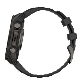 GARMIN Fenix 8 47 mm, AMOLED, Sapphire Carbon + SHOKZ Open Run Black sports watch