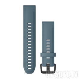 GARMIN Fenix 6S 20mm QuickFit Watch Band, Lakeside Blue Silicone accessory
