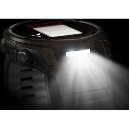 GARMIN Fenix 8 51 mm, Solar, Sapphire Carbon + Garmin HRM 200 Sensor sports watch