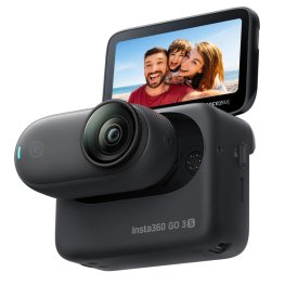 INSTA360 GO 3S 128GB Edition, Midnight Black action camera