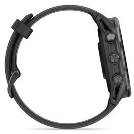 GARMIN Forerunner 970, Carbon Gray DLC Titanium, Black/Translucent Whitestone + HRM 600 sports watch