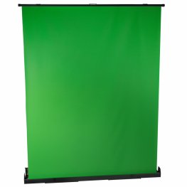 Bresser Portable Roll-up Green Screen 147x190cm background