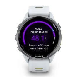 GARMIN Forerunner 970, Titanium, Whitestone/Translucent Amp Yellow + HRM 200 sports watch