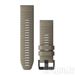 GARMIN Fenix 6X 26mm QuickFit Watch Band, Dark Sandstone Silicone accessory