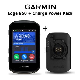 GARMIN Edge 850 + Garmin Charge™ Power Pack bike computer