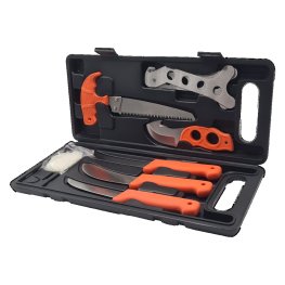 BERGER & SCHRÖTER Hunting butcher Set 7pcs. gift for hunter