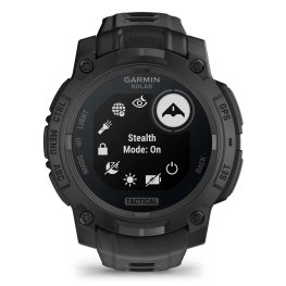 GARMIN Instinct 3 - 45 mm, Solar, Tactical Edition, Black with Black Band sports watch
