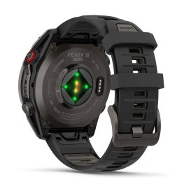 GARMIN fēnix® 8 Pro – 47 mm, AMOLED, Sapphire, Carbon DLC Ti + 22mm Titanium DLC Bracelet sports watch