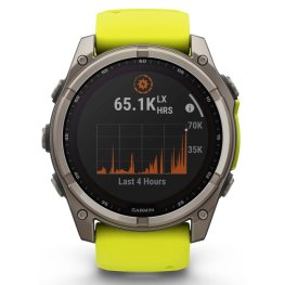 GARMIN Fenix 8 51 mm, Solar, Sapphire Titanium + SHOKZ Open Fit Black sports watch