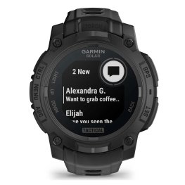 GARMIN Instinct 3 - 45 mm, Solar, Tactical Edition, Black with Black Band sports watch