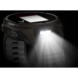 GARMIN Fenix 8 47 mm, Solar, Sapphire Carbon + Titanium Bracelet Carbon Grey DLC Coating, 22mm sports watch