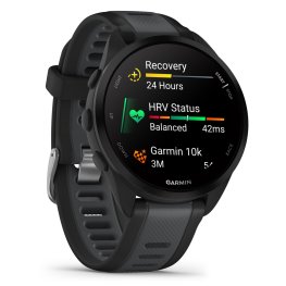 GARMIN Forerunner 165, Black/Slate Grey sports watch