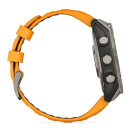 GARMIN Fenix 8 47 mm, AMOLED, Sapphire Titanium + Titanium Vented Bracelet sports watch