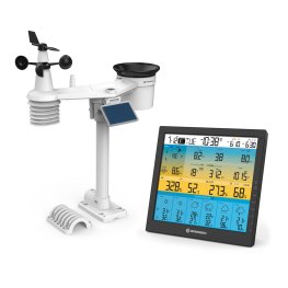 Bresser 6-day 4CAST PRO SF 7-in-1 Wi-Fi with solar-powered sensor weather station