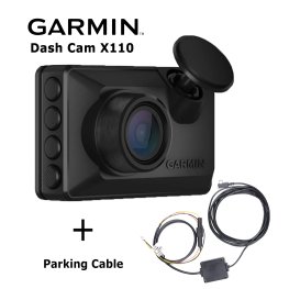 GARMIN Dash Cam™ X110 + Parking Mode Cable dash camera