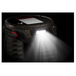 GARMIN fēnix® 8 Pro – 47 mm, AMOLED, Sapphire, Carbon grey DLC titanium with Black/pebble band sports watch