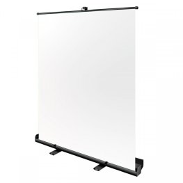 Bresser Portable Roll-up White Screen 147x190cm background