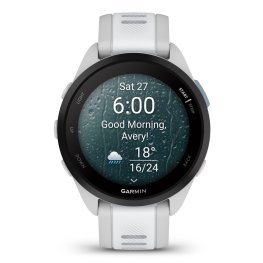 GARMIN Forerunner 165, Mist Grey/Whitestone sports watch