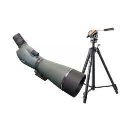  Kit Focus Outlook 20-60x80, Velbon Videomate 638 tripod