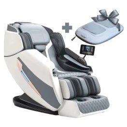 Harmõ Q5 Massage chair, White / Gray + gift massage chair