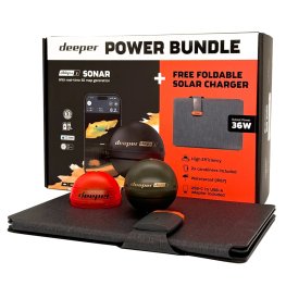 DEEPER Smart Sonar Chirp+3, Power Bundle fishfinder
